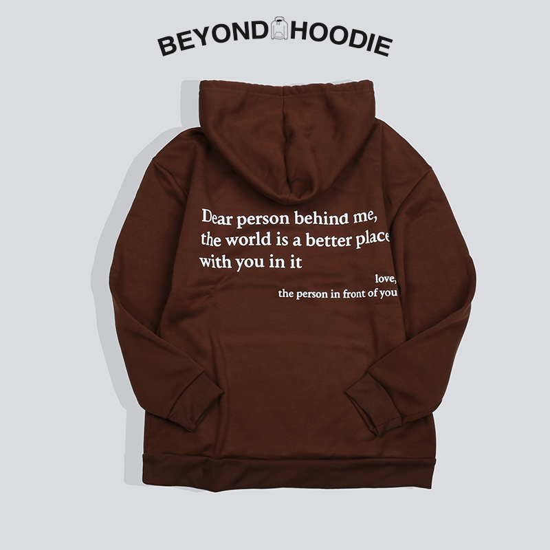 'Dear Person Behind Me' Unisex Hoodie (New Years Sale)