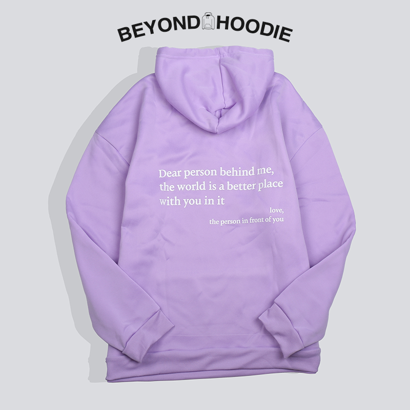 'Dear Person Behind Me' Unisex Hoodie (New Years Sale)